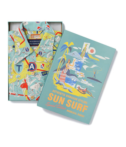 SS39676 / SUN SURF SPECIAL EDITION HAWAIIAN SHIRT “442nd”
