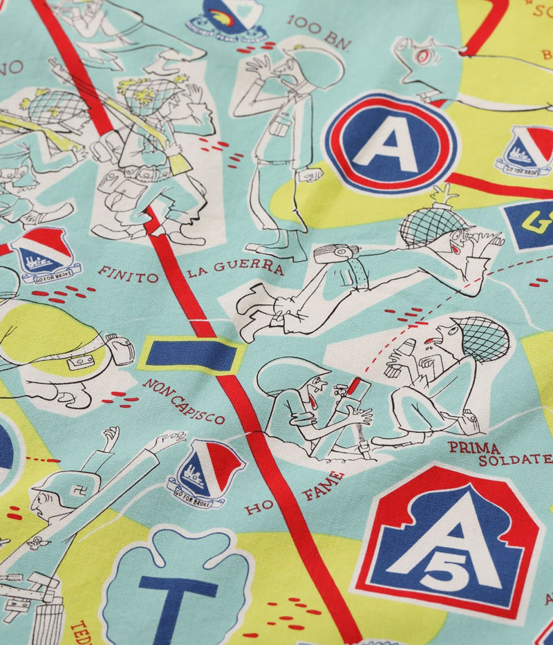 SS39676 / SUN SURF SPECIAL EDITION HAWAIIAN SHIRT “442nd”