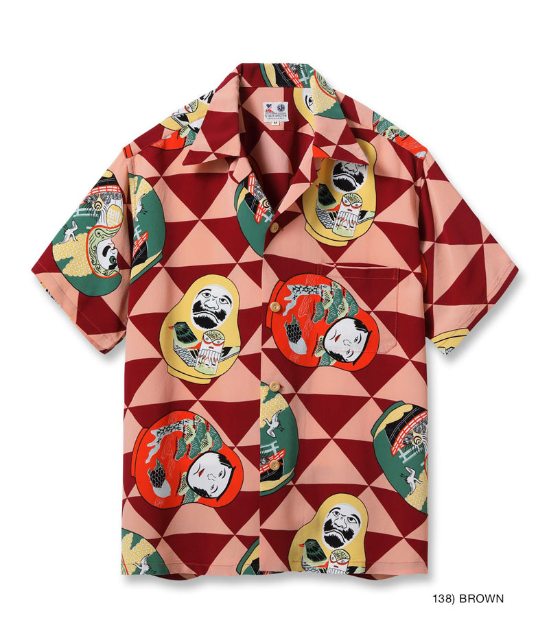 SS39677 / SUN SURF SPECIAL EDITION HAWAIIAN SHIRT “DARUMA”