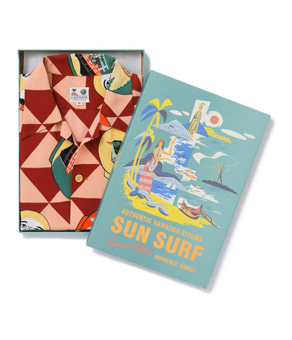 SS39677 / SUN SURF SPECIAL EDITION HAWAIIAN SHIRT “DARUMA”