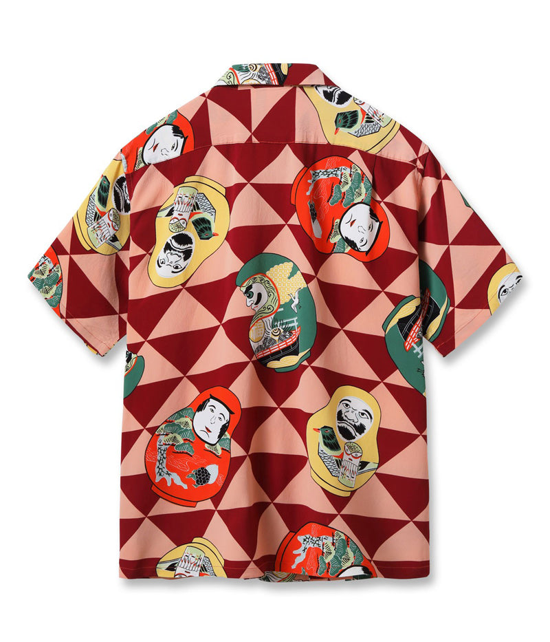 SS39677 / SUN SURF SPECIAL EDITION HAWAIIAN SHIRT “DARUMA”