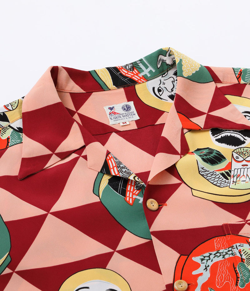 SS39677 / SUN SURF SPECIAL EDITION HAWAIIAN SHIRT “DARUMA”