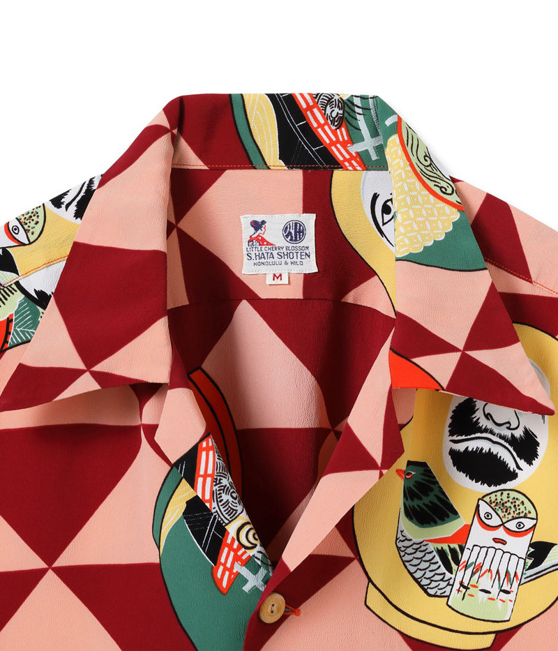 SS39677 / SUN SURF SPECIAL EDITION HAWAIIAN SHIRT “DARUMA”
