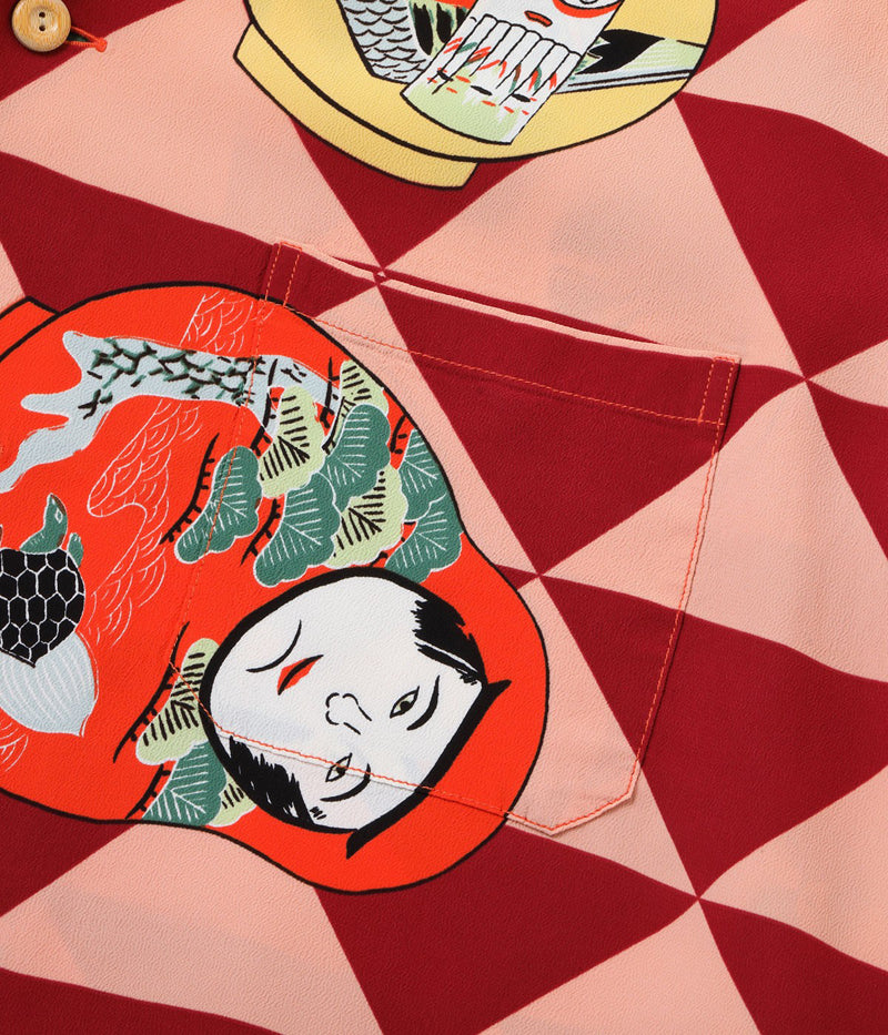 SS39677 / SUN SURF SPECIAL EDITION HAWAIIAN SHIRT “DARUMA”