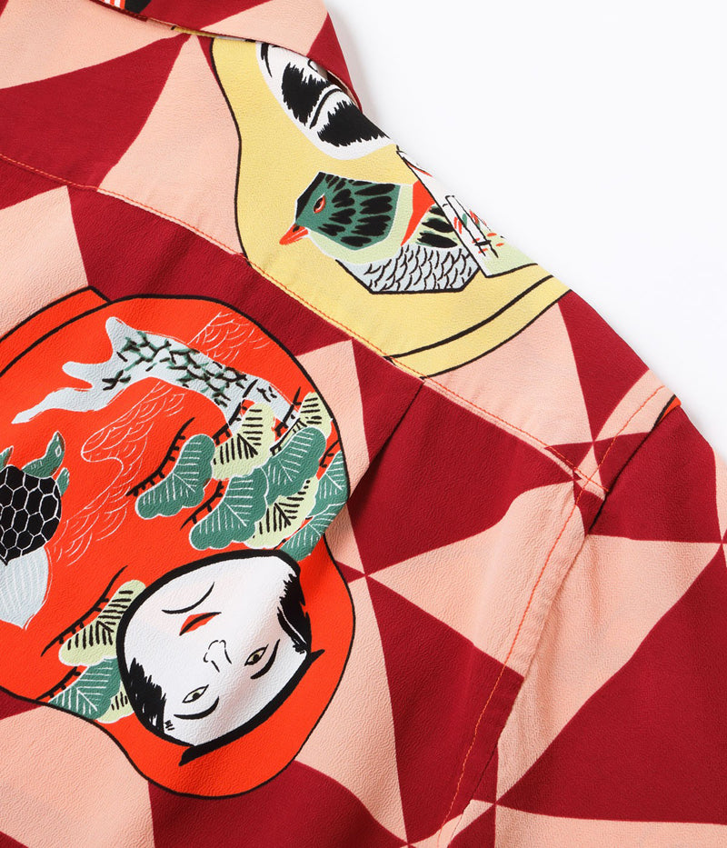 SS39677 / SUN SURF SPECIAL EDITION HAWAIIAN SHIRT “DARUMA”