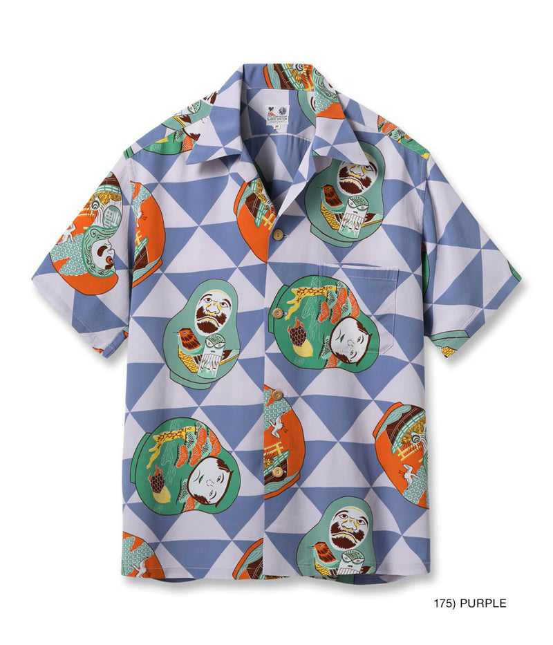 SS39677 / SUN SURF SPECIAL EDITION HAWAIIAN SHIRT “DARUMA”