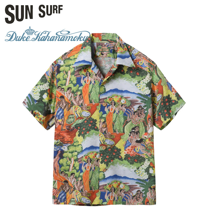 SS39678 / SUN SURF SPECIAL EDITION “ORIGINAL MATSON MENU DESIGN by EUGENE SAVAGE” (SHORT SLEEVE)