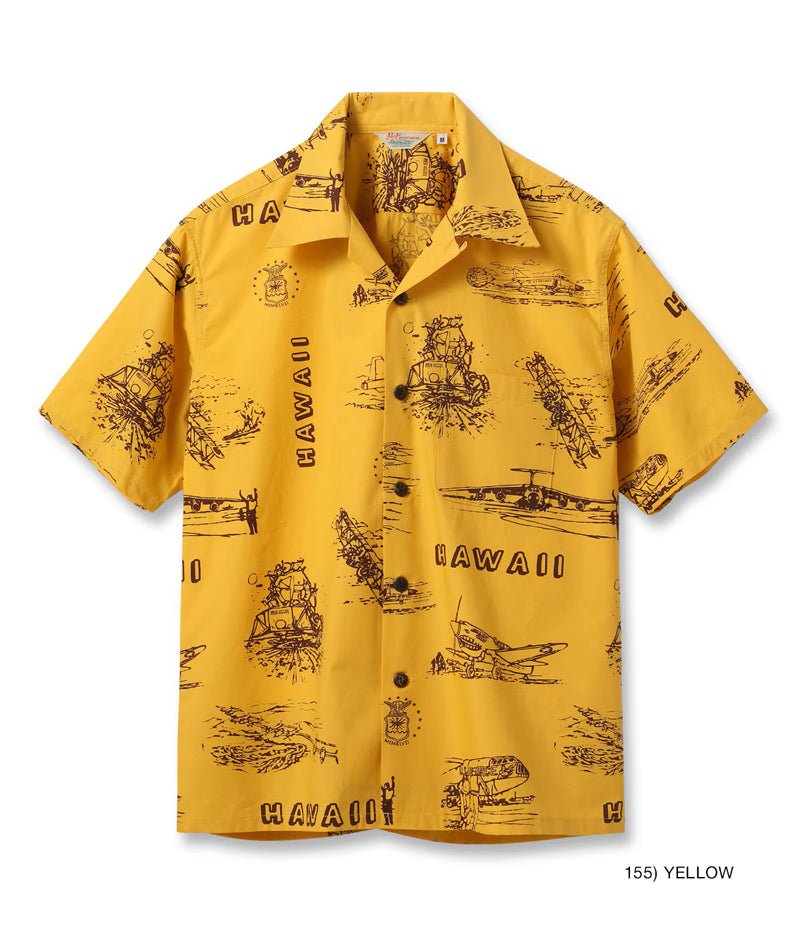SS39698 / SUNSURF COTTON BROAD COTTON BROAD HAWAIIAN SHIRT “ISLAND