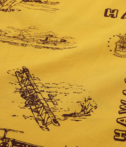 SS39698 / SUNSURF COTTON BROAD COTTON BROAD HAWAIIAN SHIRT “ISLAND AVIATION”