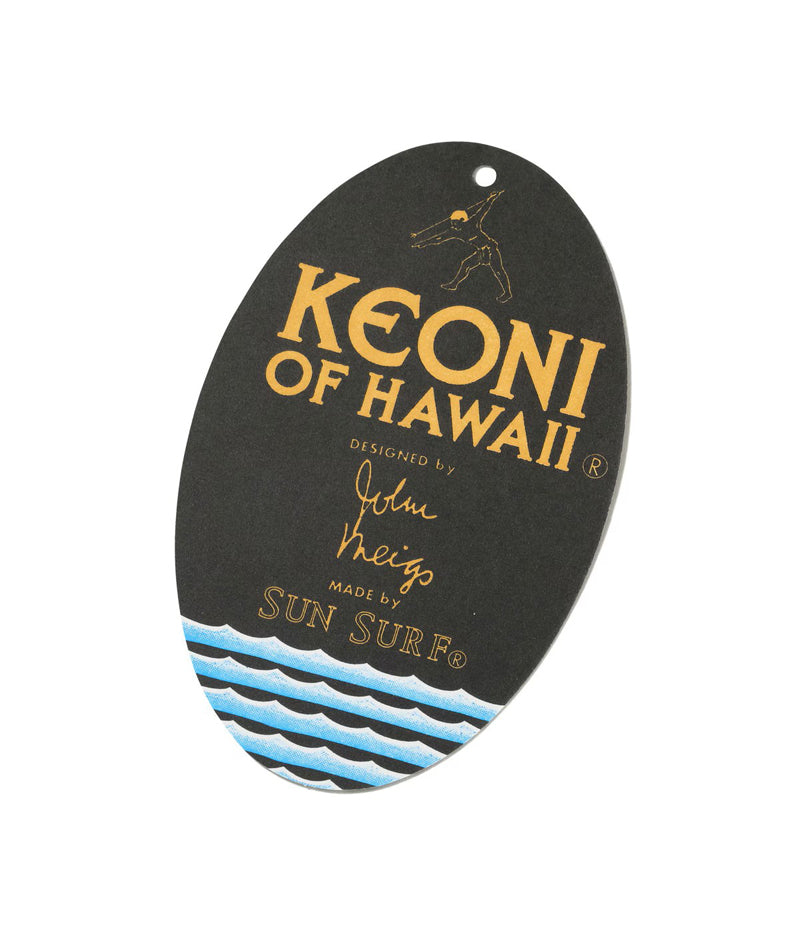 SS39741 / SUN SURF KEONI OF HAWAII HAWAIIAN SHIRT “WAIKIKI SAND” by JOHN MEIGS
