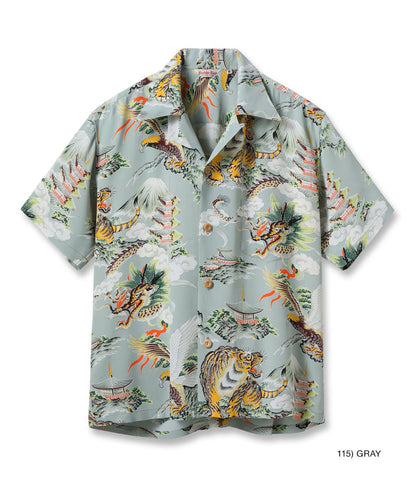 SS39743 / SUN SURF SPECIAL EDITION HAWAIIAN SHIRT “EAGLE, TIGER, DRAGON”
