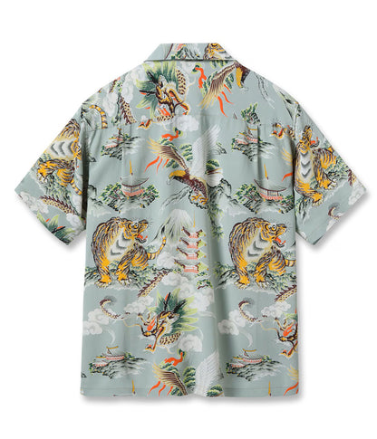 SS39743 / SUN SURF SPECIAL EDITION HAWAIIAN SHIRT “EAGLE, TIGER, DRAGON”
