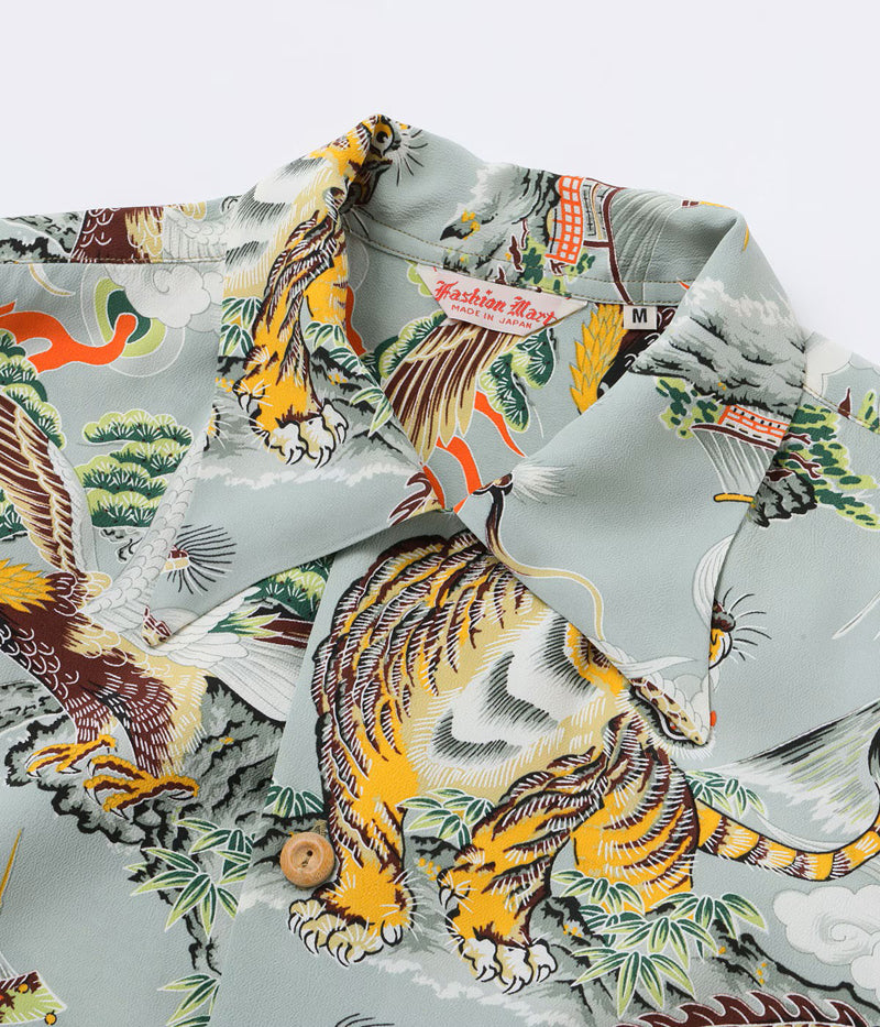SS39743 / SUN SURF SPECIAL EDITION HAWAIIAN SHIRT “EAGLE, TIGER, DRAGON”