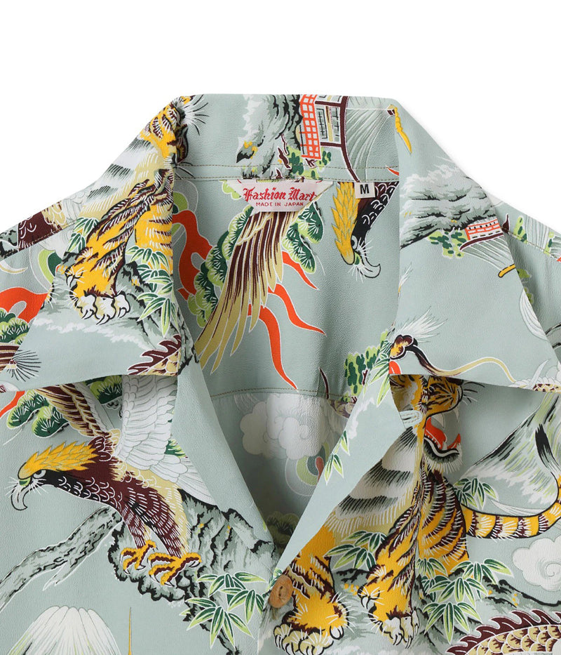 SS39743 / SUN SURF SPECIAL EDITION HAWAIIAN SHIRT “EAGLE, TIGER, DRAGON”