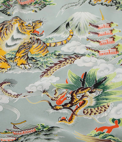 SS39743 / SUN SURF SPECIAL EDITION HAWAIIAN SHIRT “EAGLE, TIGER, DRAGON”