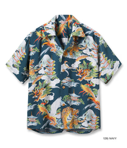 SS39743 / SUN SURF SPECIAL EDITION HAWAIIAN SHIRT “EAGLE, TIGER, DRAGON”