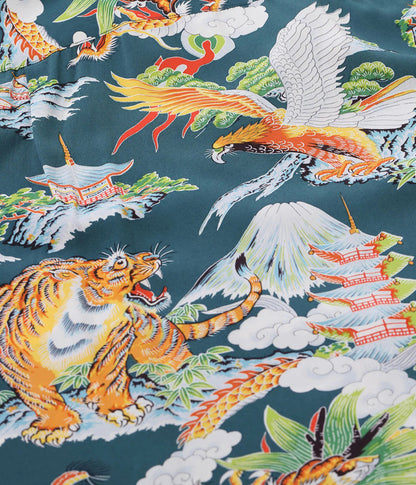 SS39743 / SUN SURF SPECIAL EDITION HAWAIIAN SHIRT “EAGLE, TIGER, DRAGON”