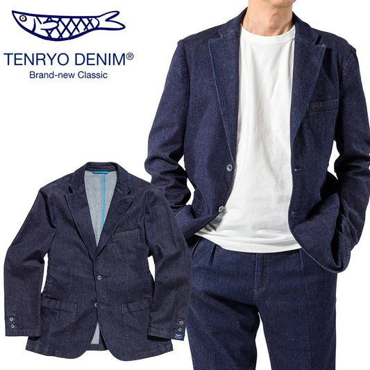 TDB2101 / TENRYO DENIM Outlast Denim Tailored Jacket