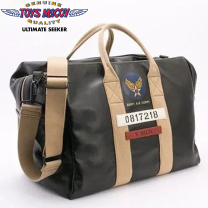 TMA2409 / TOYS McCOY LEATHER AVIATOR'S KIT BAG "V.HILTS"