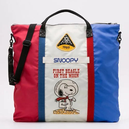 TMA2411 / TOYS McCOY NYLON HELMET BAG SNOOPY "FIRST BEAGLE ON THE MOON"