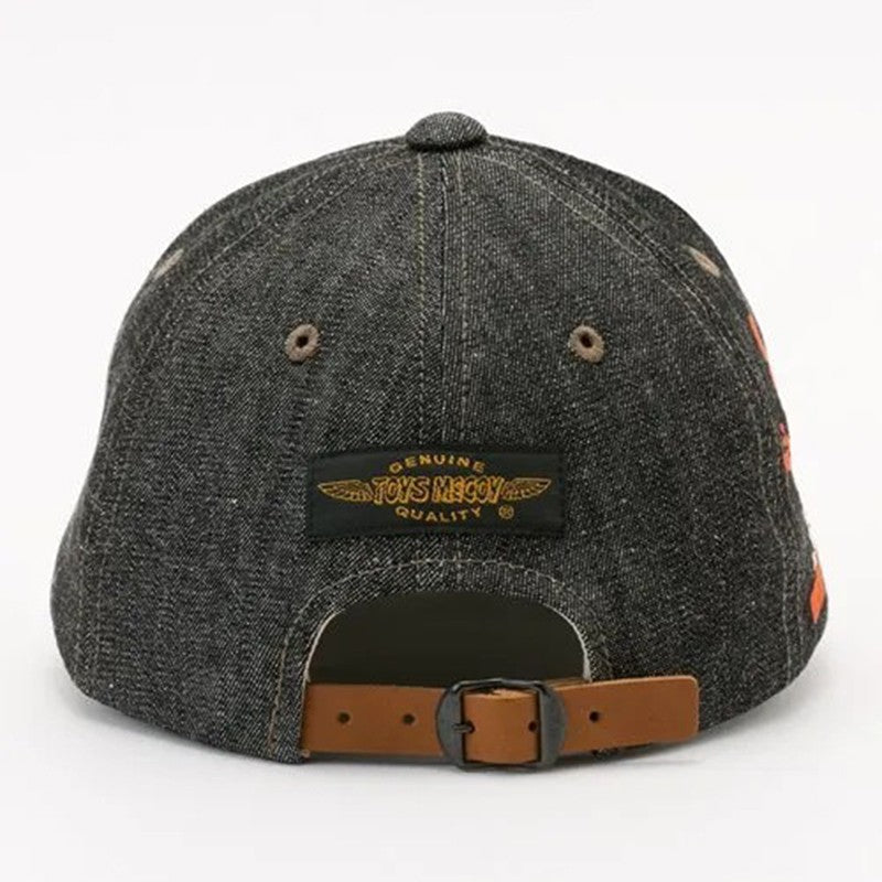 TMA2501 / TOYS McCOY 10oz BLACK DENIM CAP SNOOPY " 福 "