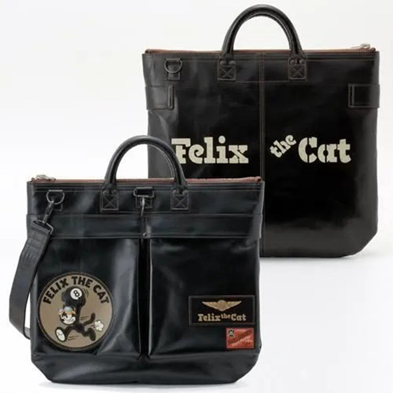 TMA2523 / TOYS McCOY LEATHER HELMET BAG FELIX THE CAT 