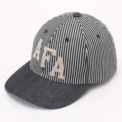 TMA2527 / TOYS McCOY MILITARY COTTON HICKORY/DENIM CAP " AFA "