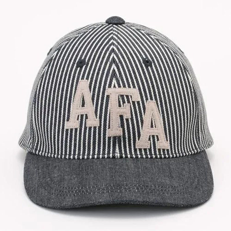 TMA2527 / TOYS McCOY MILITARY COTTON HICKORY/DENIM CAP " AFA "