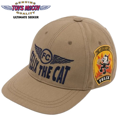 TMA2601 / TOYS McCOY MILITARY COTTON HERRINGBONE CAP " FELIX THE CAT "