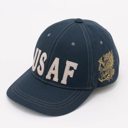 TMA2603 / TOYS McCOY MILITARY COTTON HERRINGBONE CAP USAF " 30TH ANNIV. "