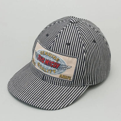 TMA2619 / TOYS McCOY COTTON HICKORY STRIPED CAP TOYS MCCOY " 30TH ANNIV.