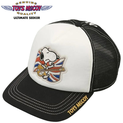 TMA2623 / TOYS McCOY MESH CAP SNOOPY "ALL I CARE ABOUT IS MY MUSIC!"