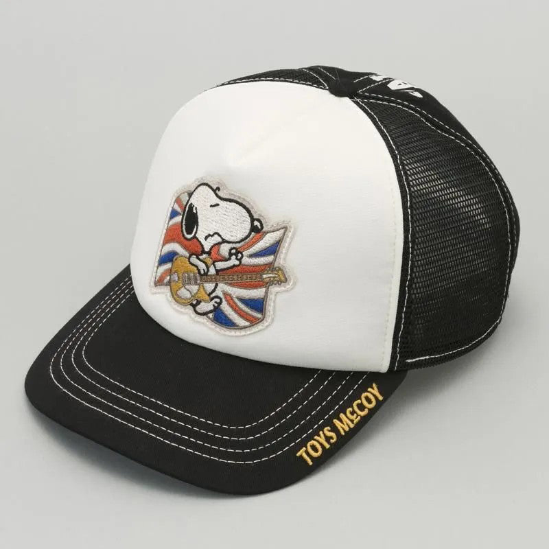 TMA2623 / TOYS McCOY MESH CAP SNOOPY "ALL I CARE ABOUT IS MY MUSIC!"