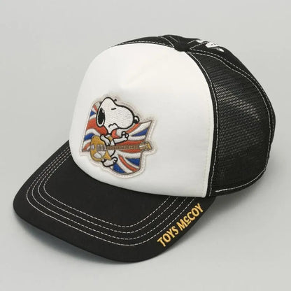 TMA2623 / TOYS McCOY MESH CAP SNOOPY "ALL I CARE ABOUT IS MY MUSIC!"