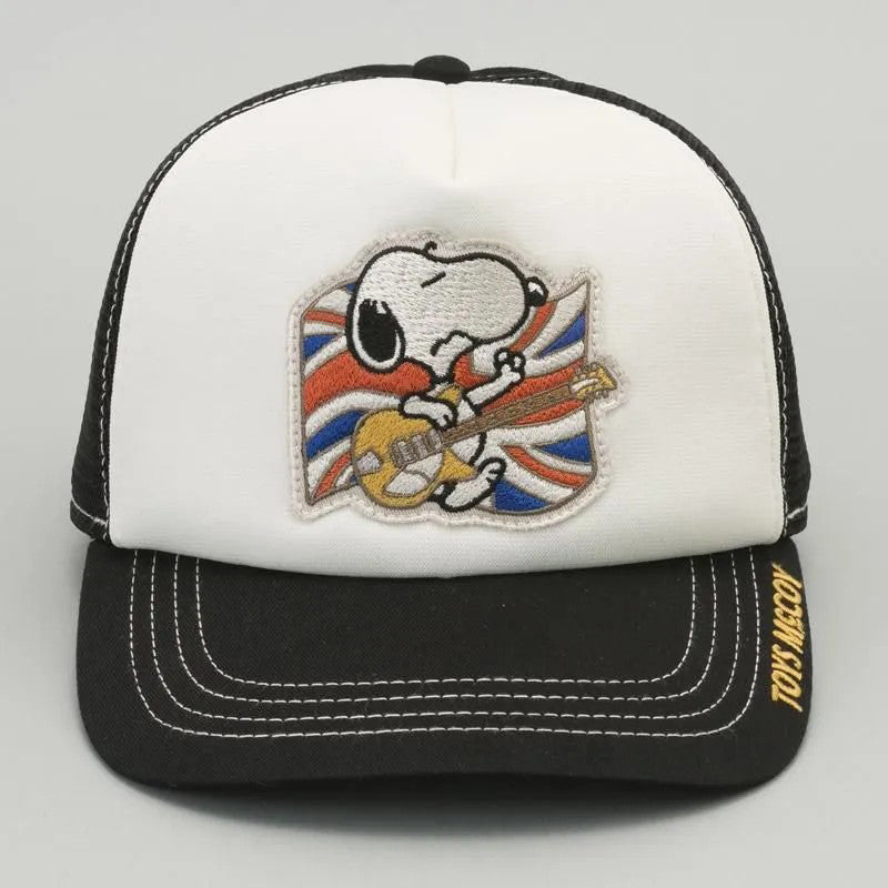 TMA2623 / TOYS McCOY MESH CAP SNOOPY "ALL I CARE ABOUT IS MY MUSIC!"