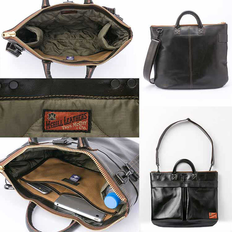 TMA2628 / TOYS McCOY LEATHER HELMET BAG