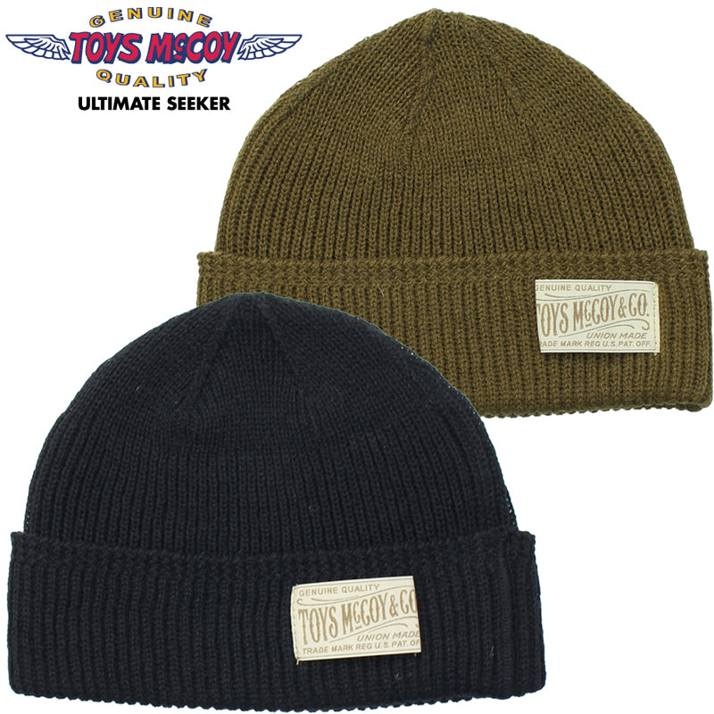 TMA2633 / TOYS McCOY MILITARY KNIT CAP "RED CROSS"