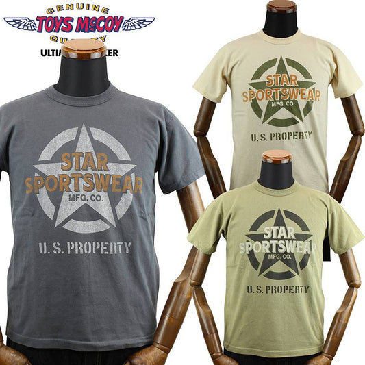 TMC2324 / TOYS McCOY MILITARY TEE SHIRT " STAR SPORTSWEAR MFG.