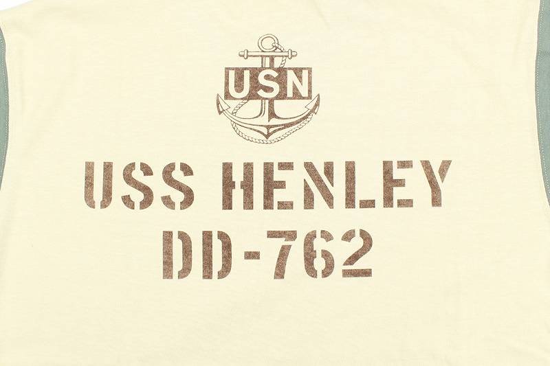 TMC2356 / TOYS McCOY LONG SLEEVE TEE MARILYN MONROE "USS HENLEY"