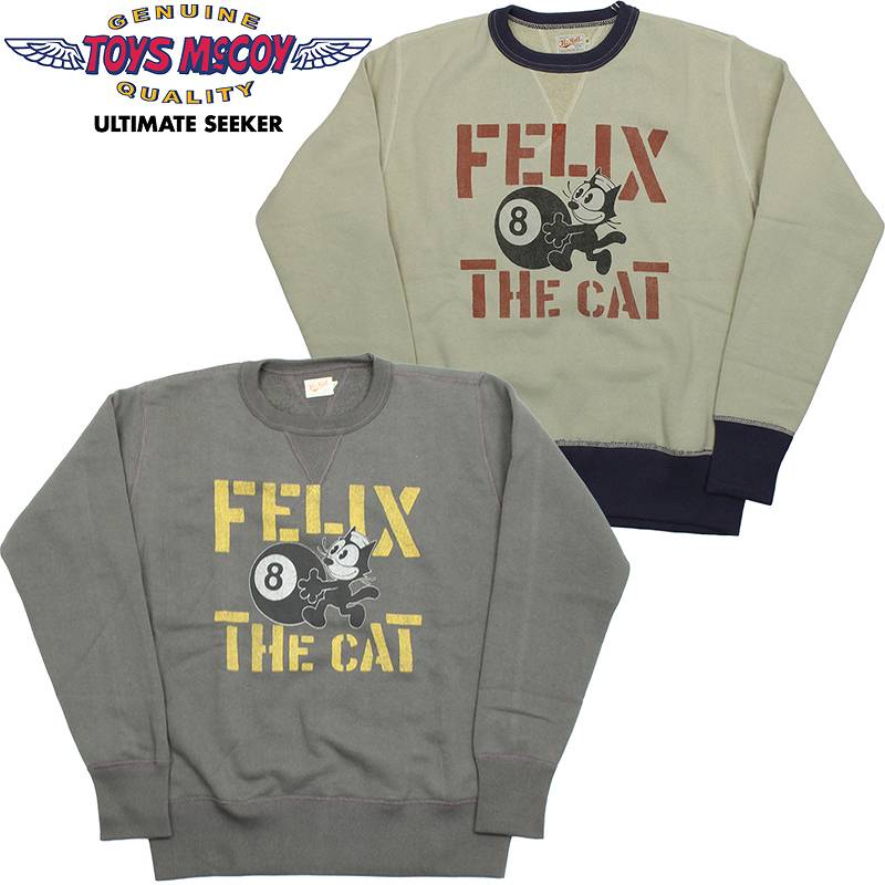 TMC2360 / TOYS McCOY MILITARY SWEAT SHIRT FELIX THE CAT 