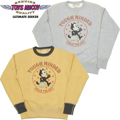 TMC2361 / TOYS McCOY MILITARY SWEAT SHIRT FELIX THE CAT "TOUGH MINDED"