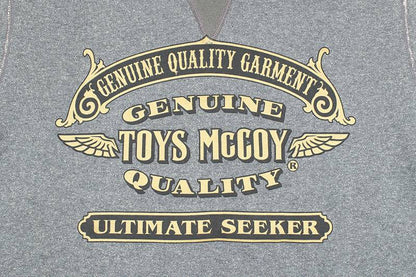 TMC2374 / TOYS McCOY McHILL SPORTS WEAR BLACK MIX SWEAT SHIRT "TOYS McCOY"