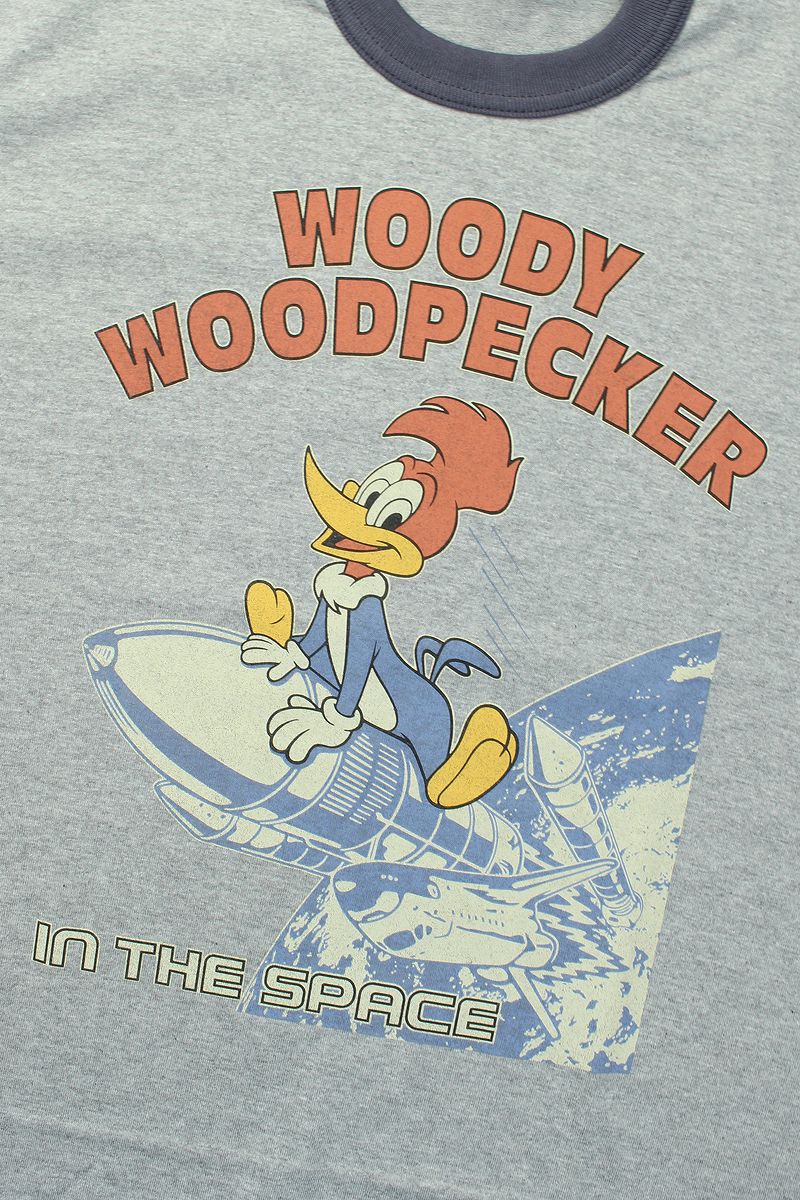 TMC2408 / TOYS McCOY WOODY WOODPECKER TEE " WOODY WOODPECKER IN THE SPACE "
