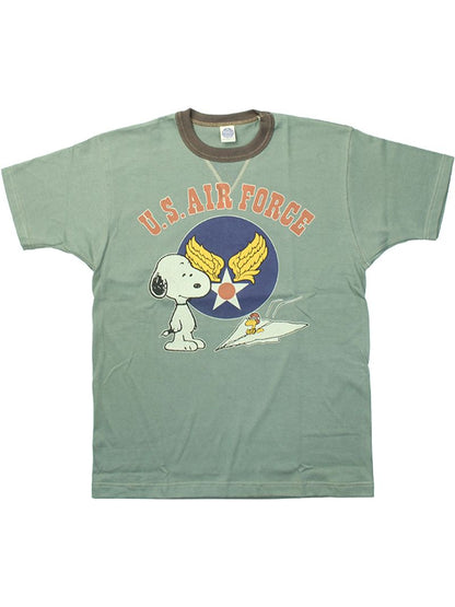 TMC2424 TOYS McCOY SNOOPY U.S.AIR FORCE " WING & STAR "TEE