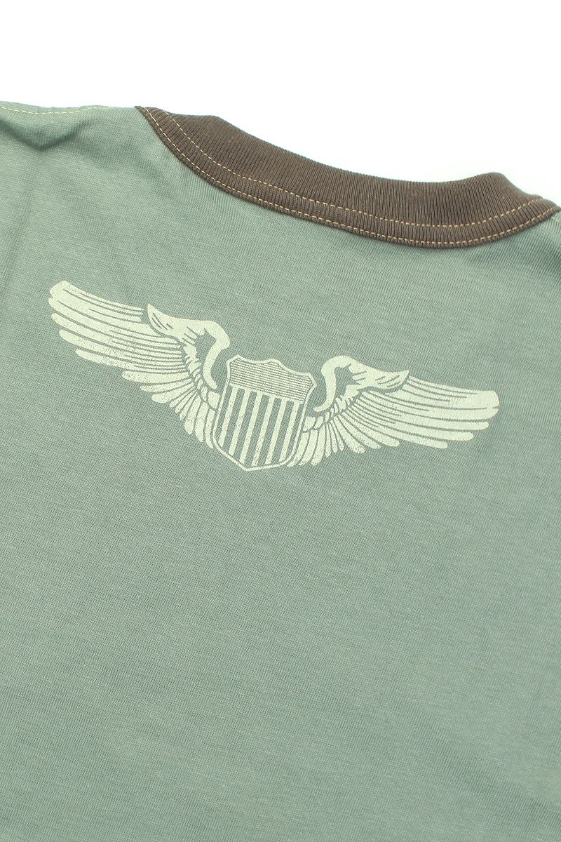 TMC2424 トイズ マッコイ スヌーピー Tシャツ U.S.AIR FORCE " WING & STAR "