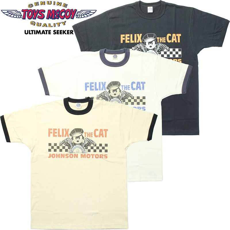 TMC2438 / TOYS McCOY FELIX THE CAT TEE “JOHNSON MOTORS”