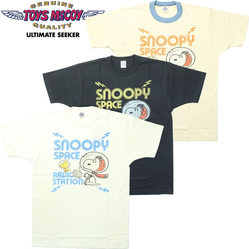 TMC2441 / TOYS McCOY SNOOPY TEE “SPACE RADIO STATION”