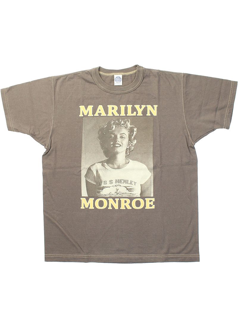 TMC2445 / TOYS McCOY MARILYN MONROE TEE ” USS HENLEY ”