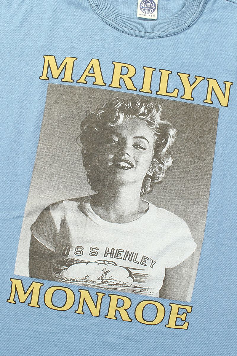 TMC2445 / TOYS McCOY MARILYN MONROE TEE ” USS HENLEY ”