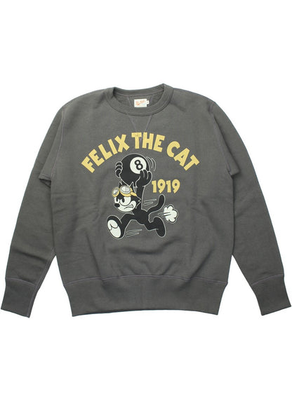 TMC2448 / TOYS McCOY MILITARY SWEAT SHIRT FELIX THE CAT "8 BALL"